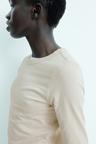 long-sleeved top