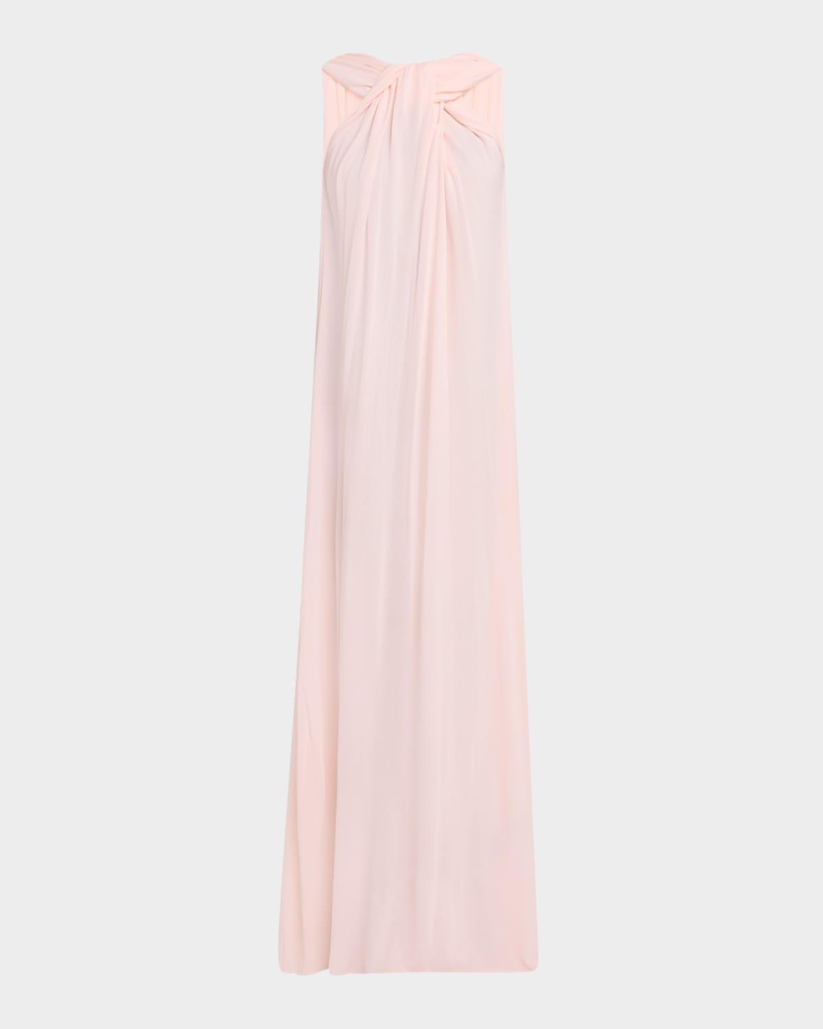 long sleeveless dress