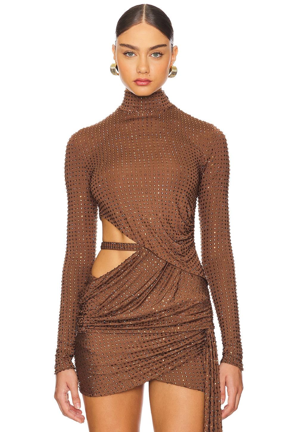 long top with open side