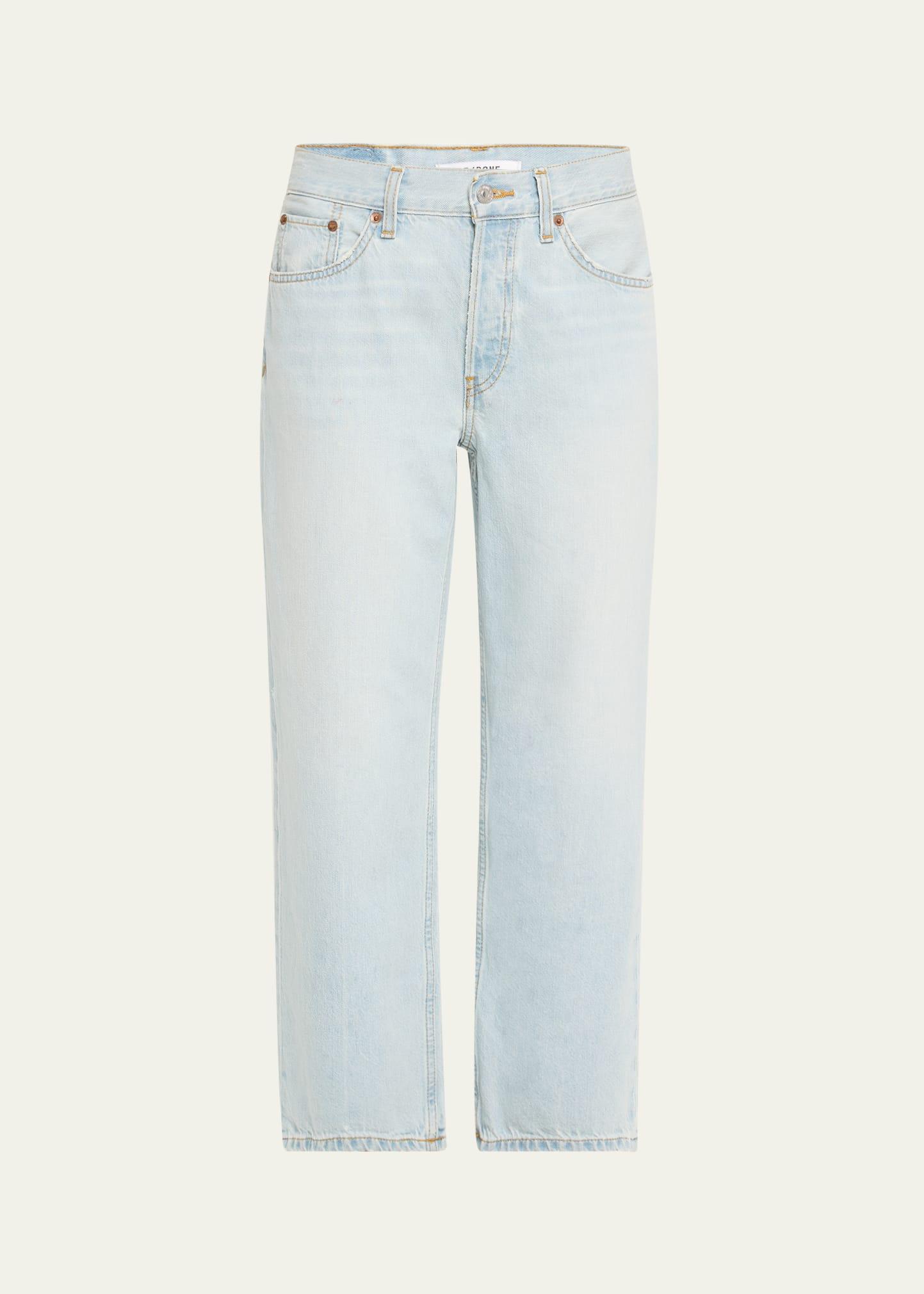 loose crop jeans