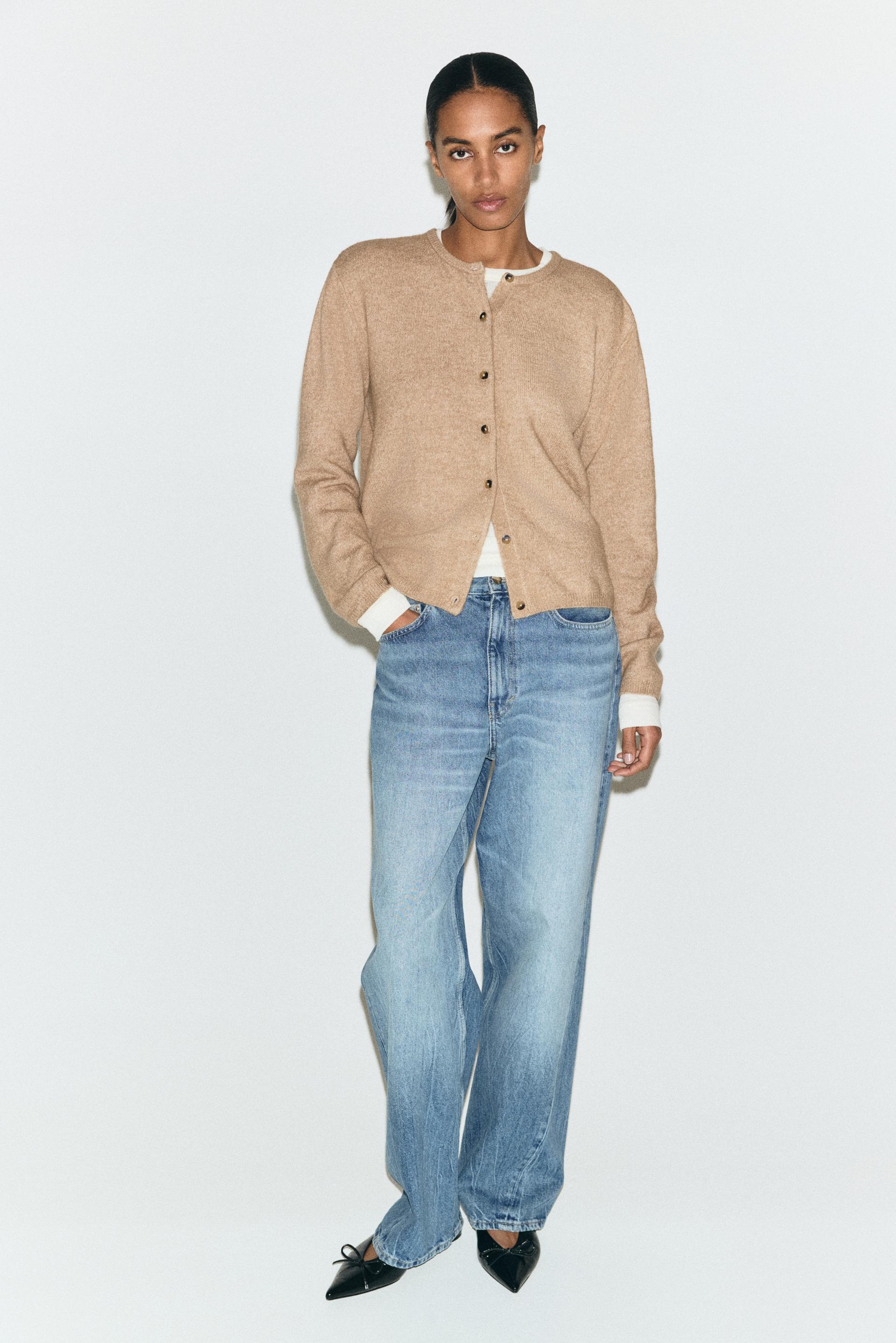 loose-fit cardigan