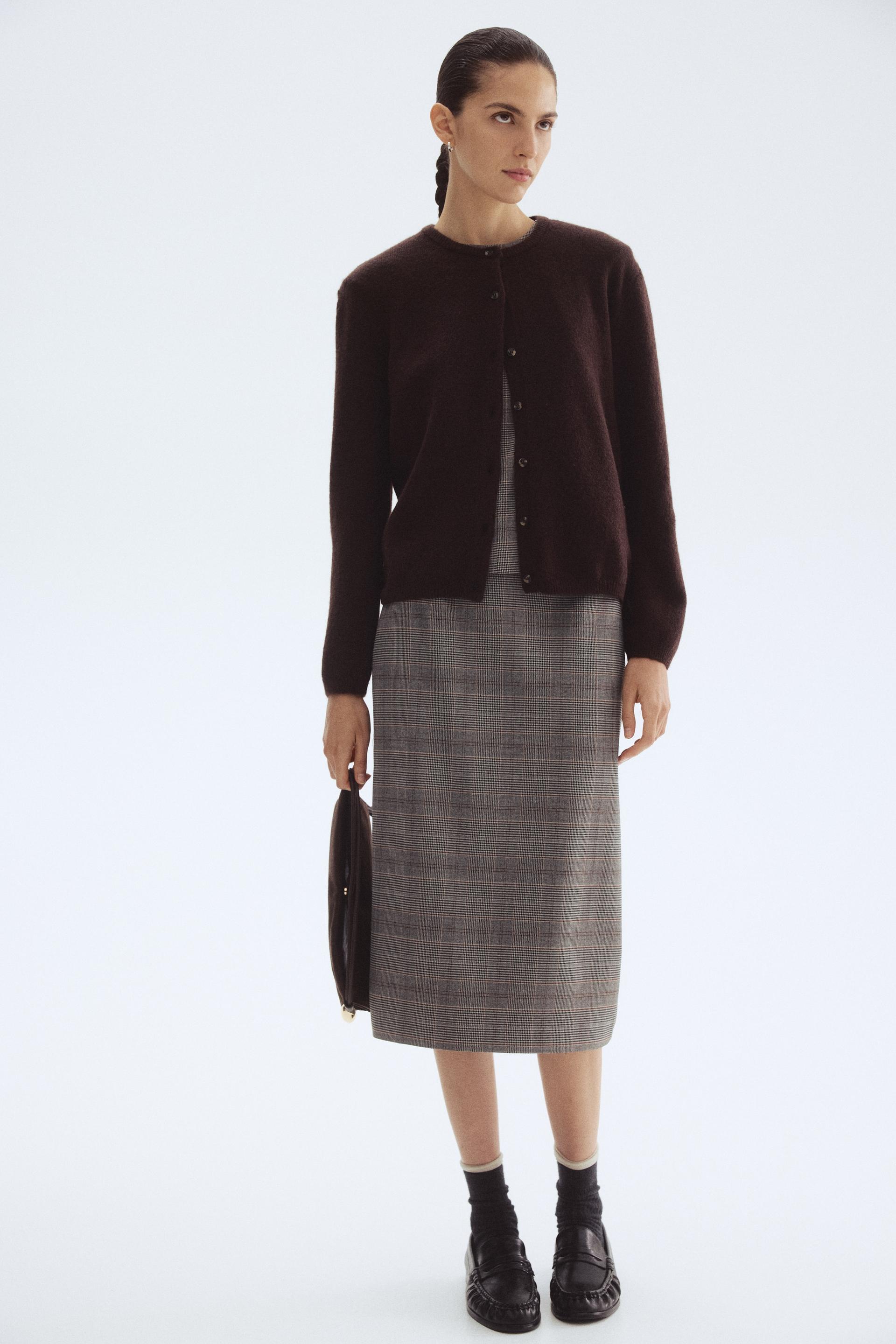 loose-fit cardigan