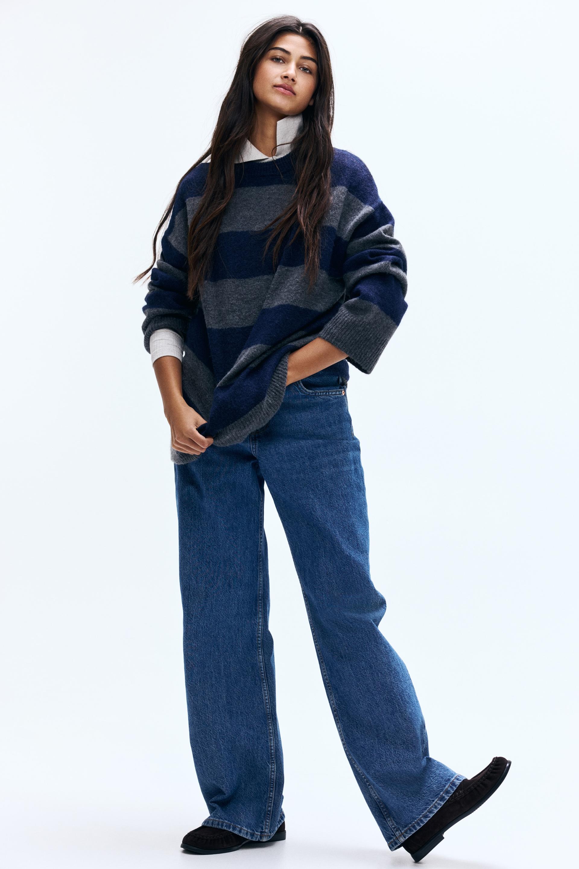 loose-fit sweater