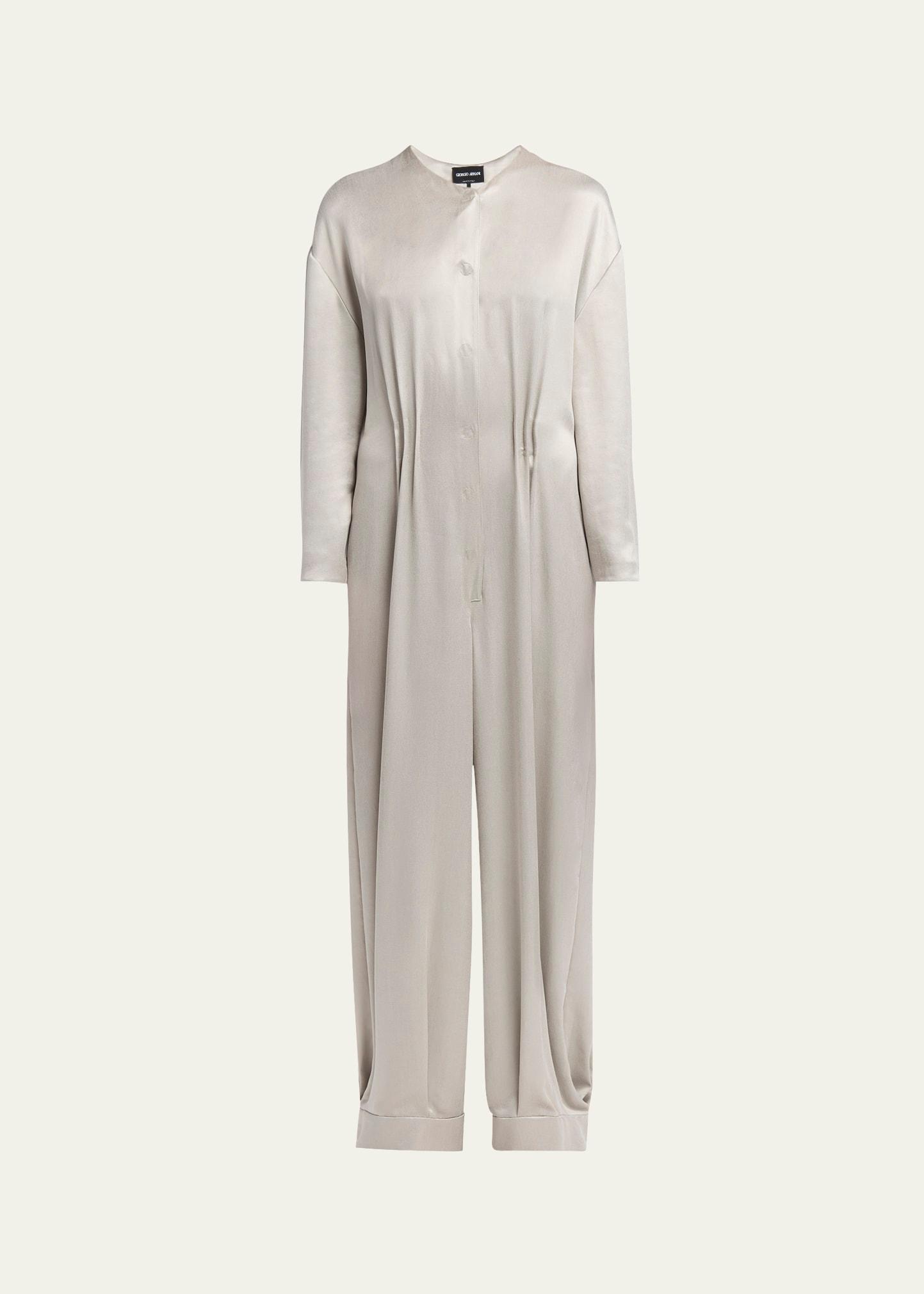 loose long sleeve jumpsuit