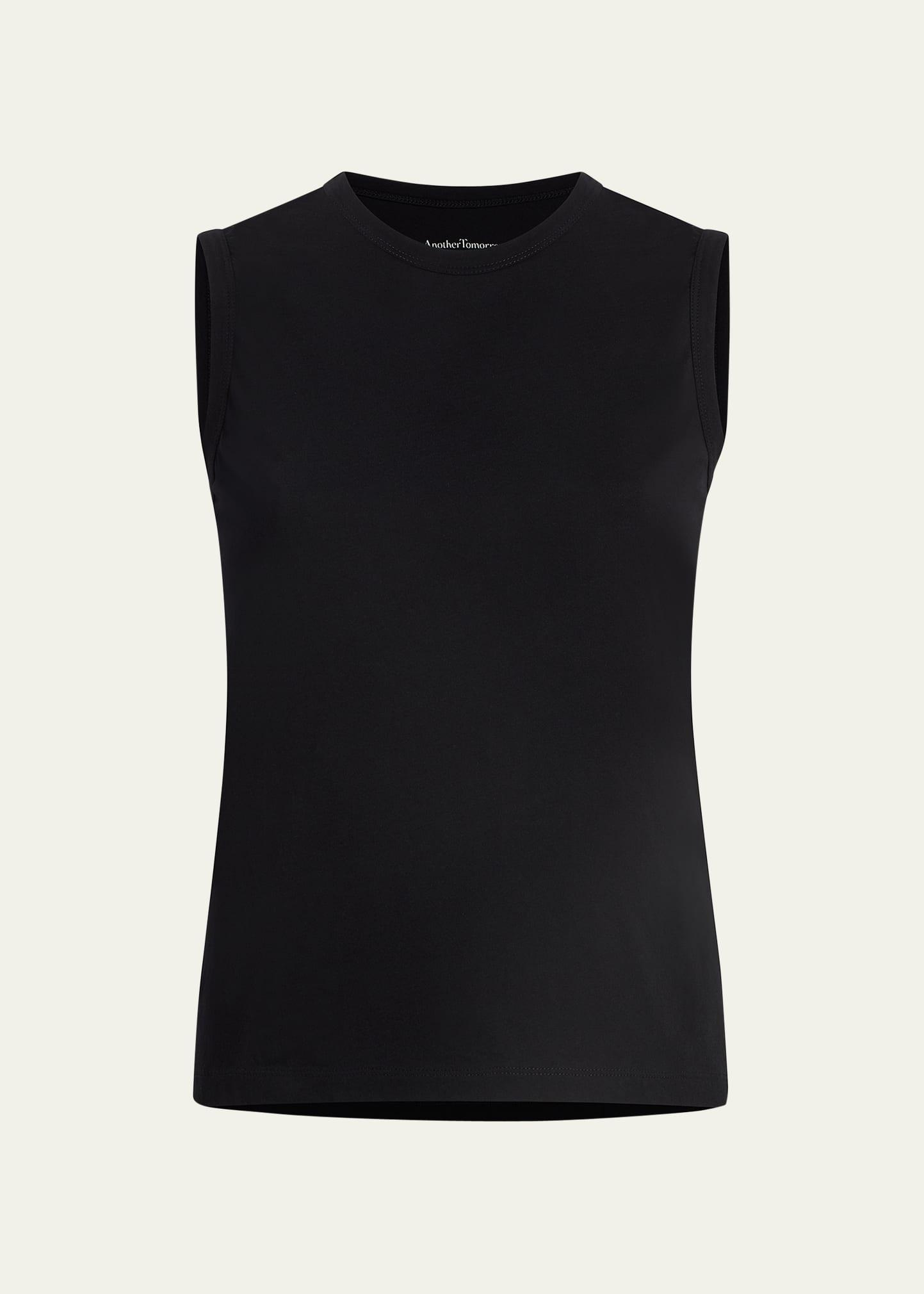 loose sleeveless tee