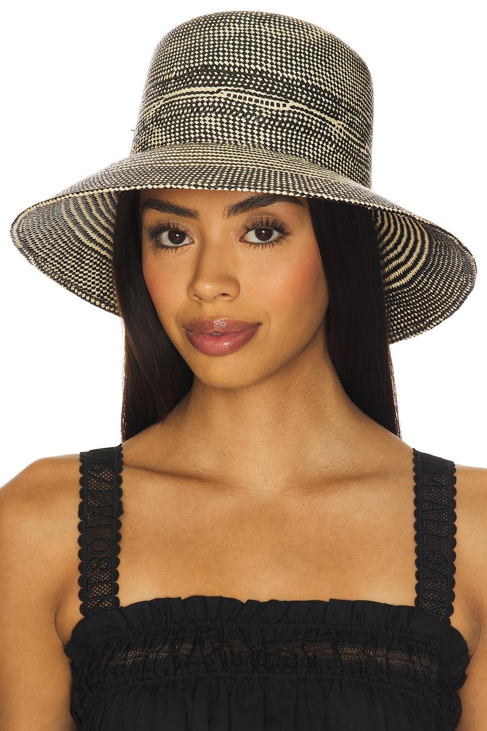 lopez panama straw bucket hat