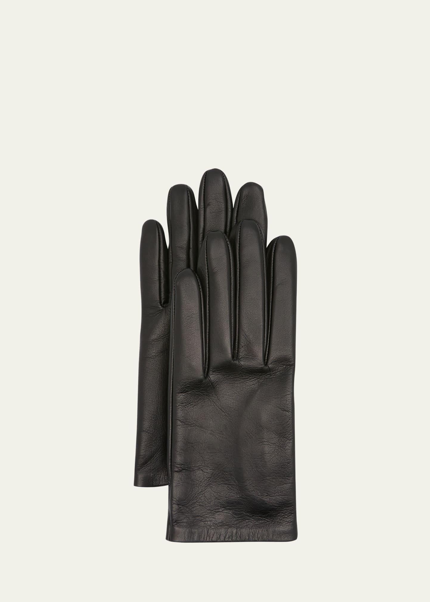 lorella short leather gloves