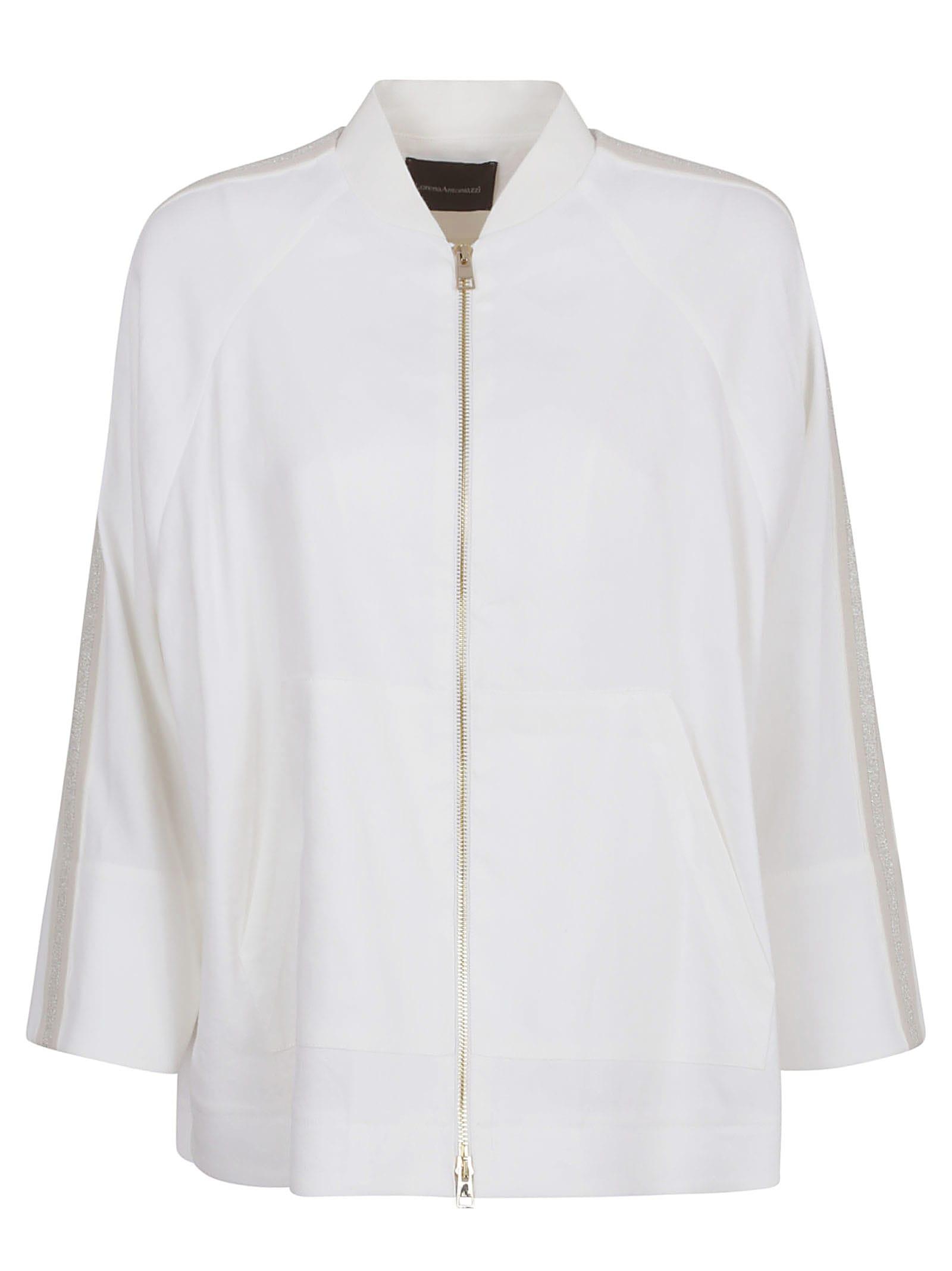 lorena antoniazzi classic zipped jacket