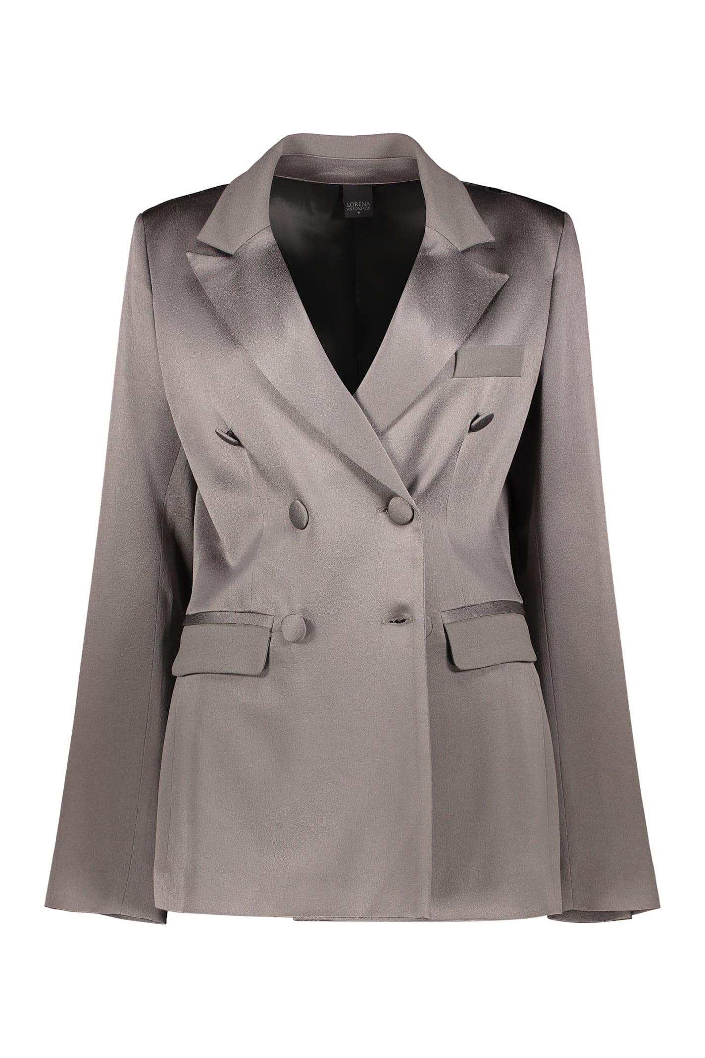 lorena antoniazzi double breasted blazer