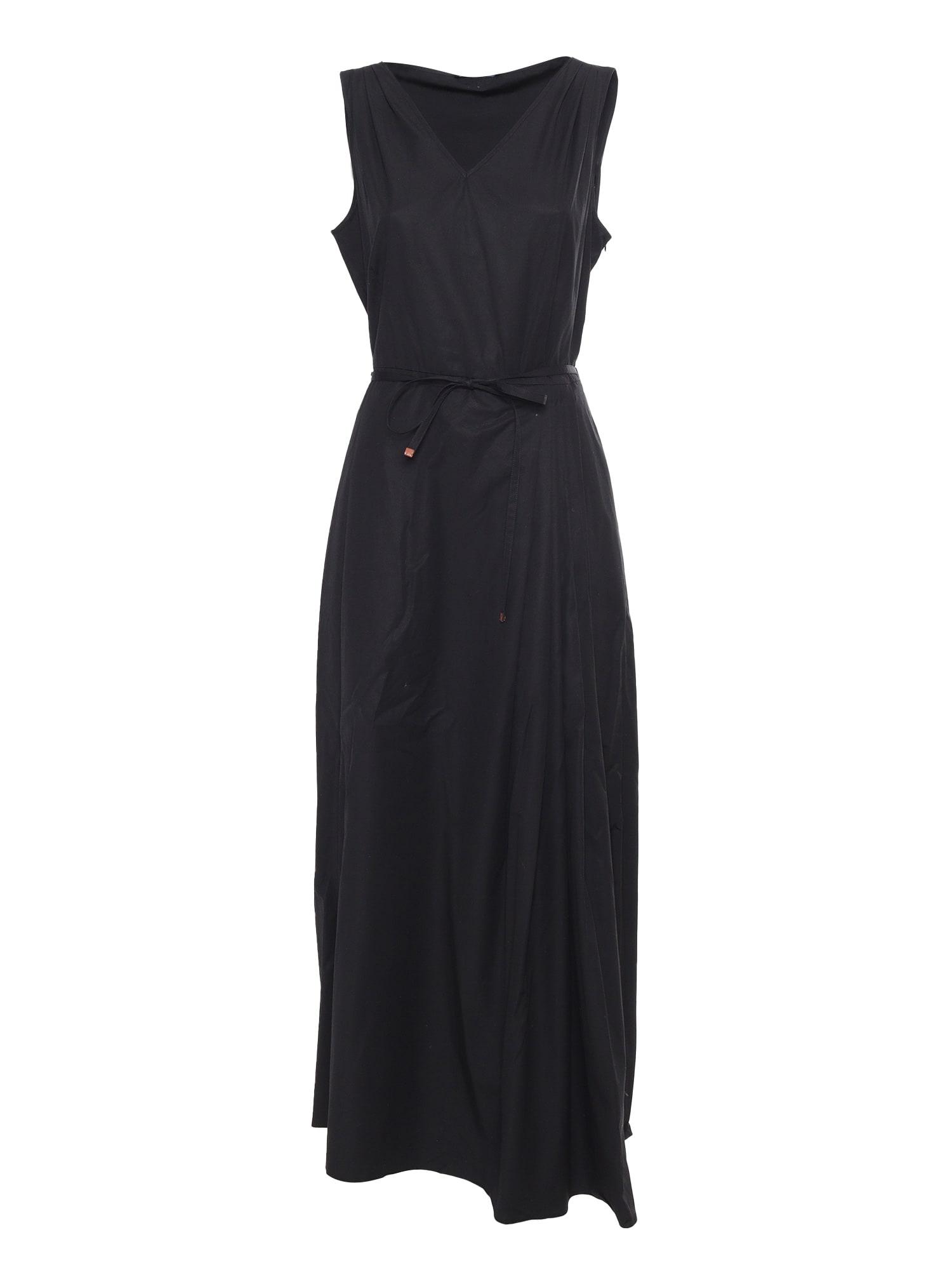 lorena antoniazzi long black dress