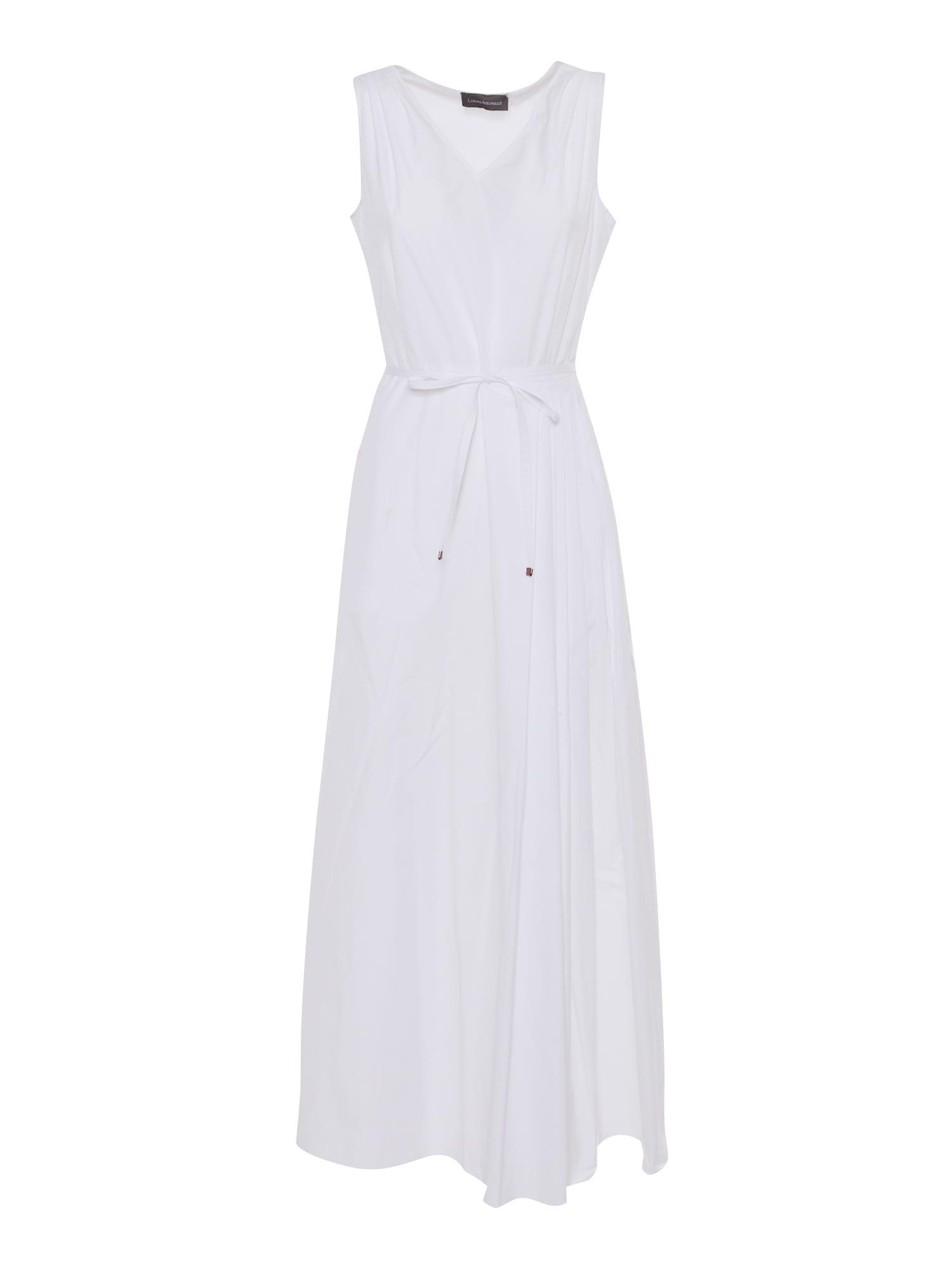 lorena antoniazzi long white dress