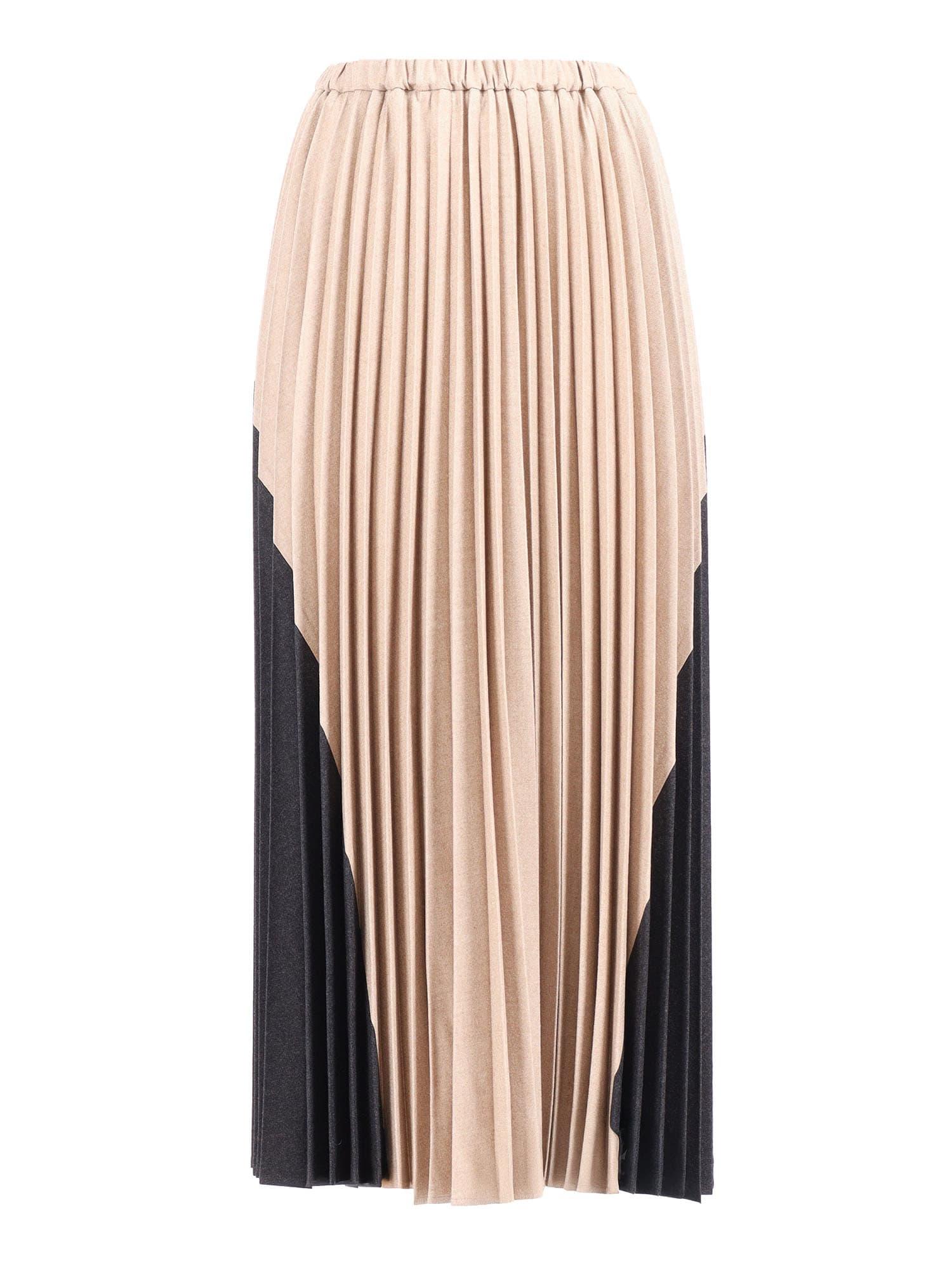 lorena antoniazzi plisse skirt