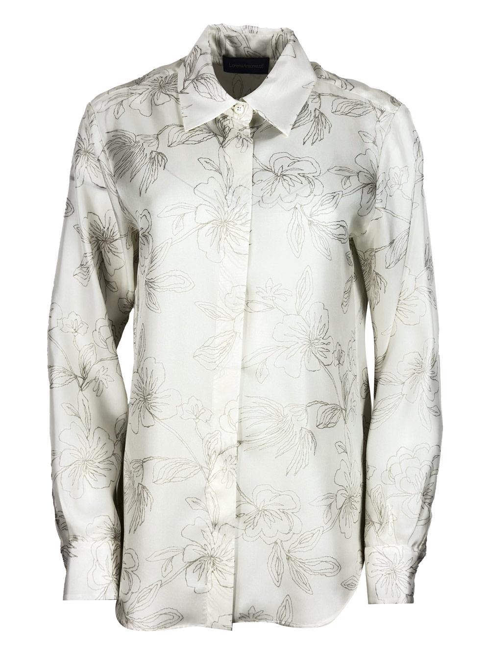 lorena antoniazzi shirts beige 100se - women