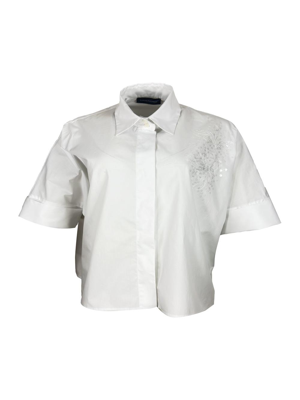lorena antoniazzi shirts white 59pl 41co - women