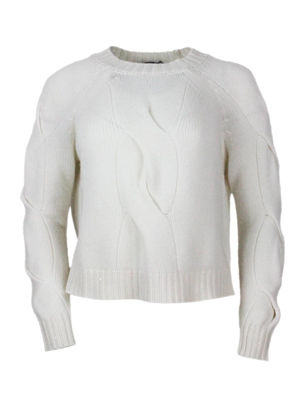 lorena antoniazzi sweaters white 100ws - women