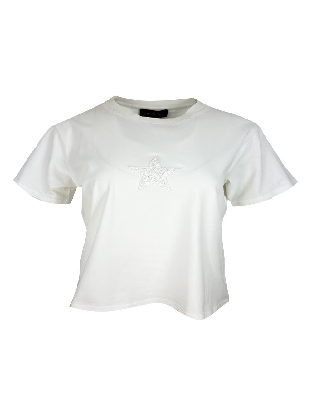 lorena antoniazzi t-shirts and polos white 89co 10pa 1ea - women