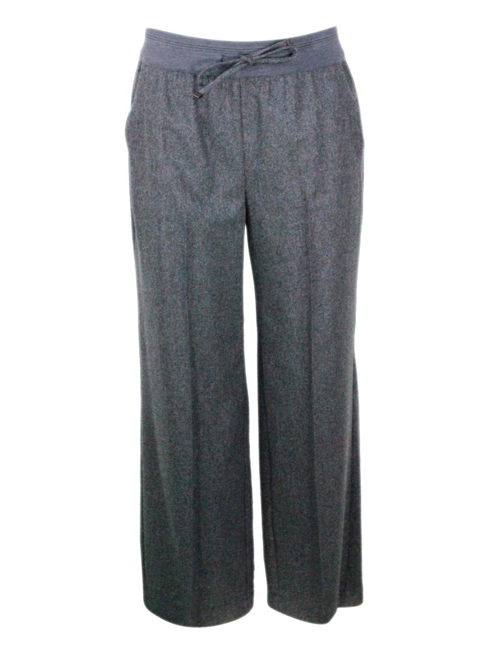 lorena antoniazzi trousers grey 98wv 2ea - women