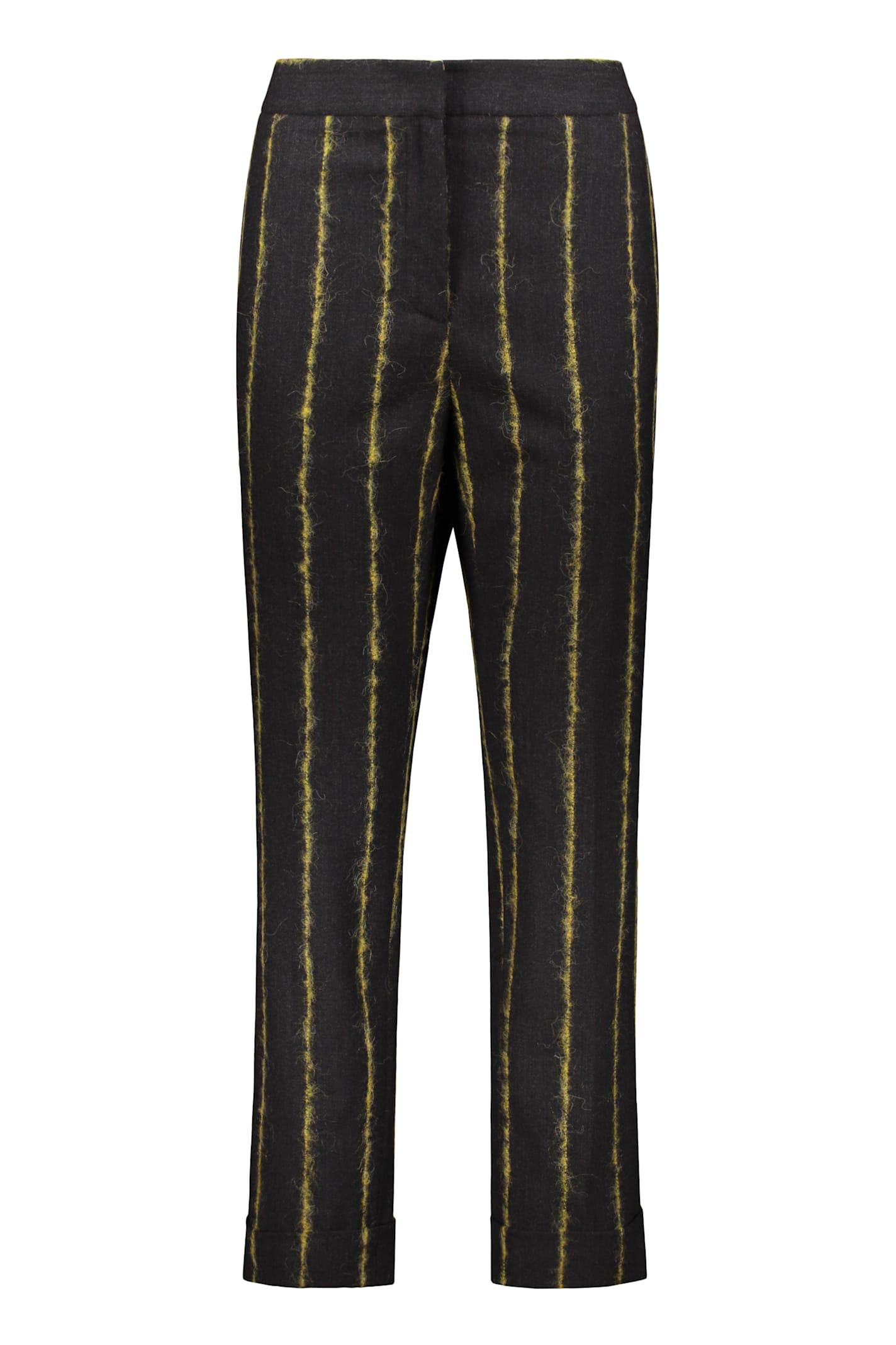 lorena antoniazzi virgin wool trousers