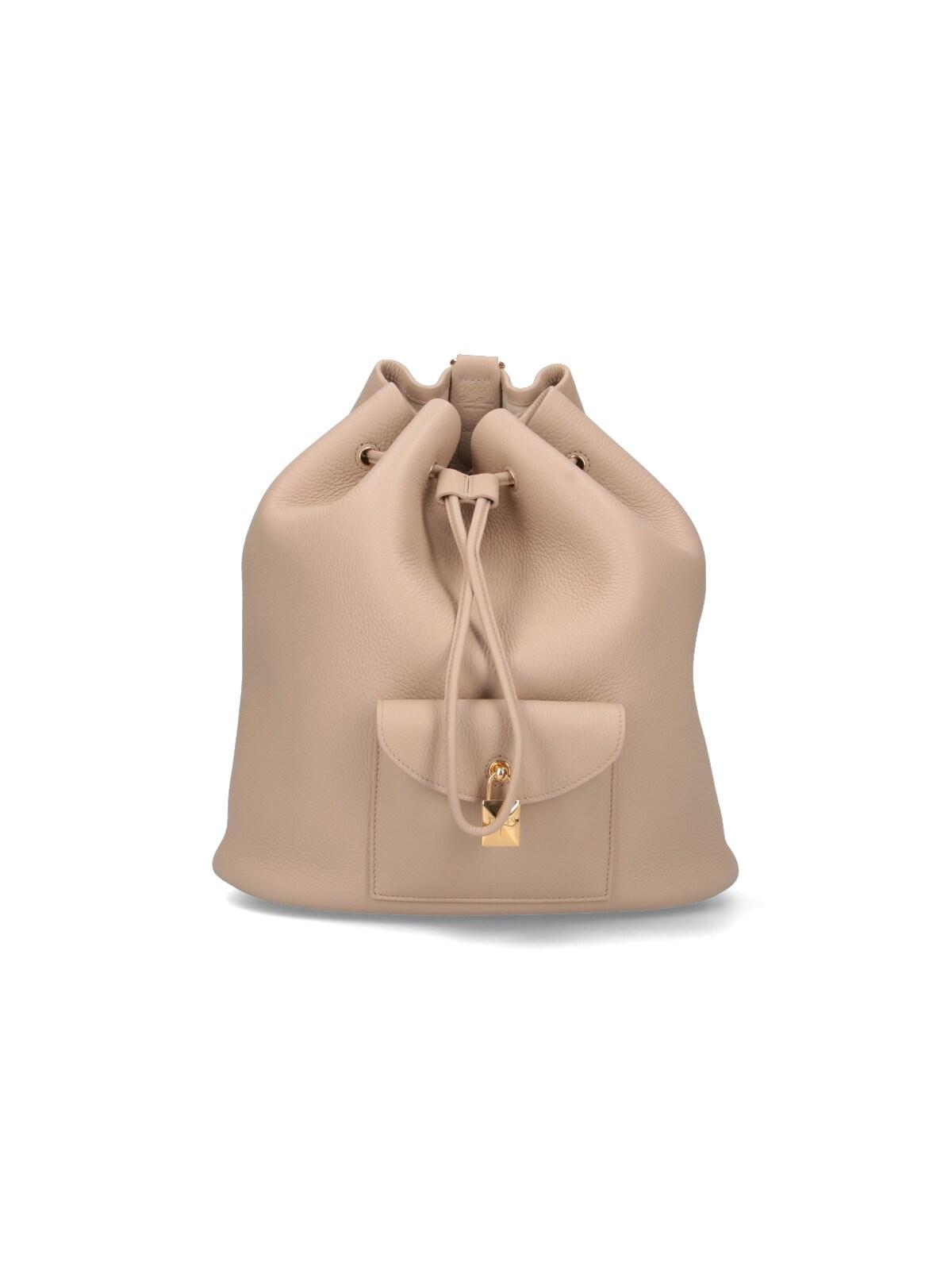 loro piana 'extra drawstring' backpack