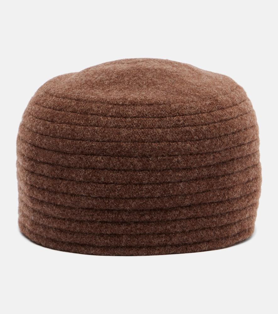 loro piana alicia wool felt hat