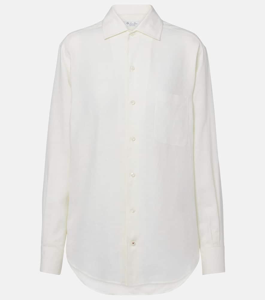 loro piana andré linen shirt