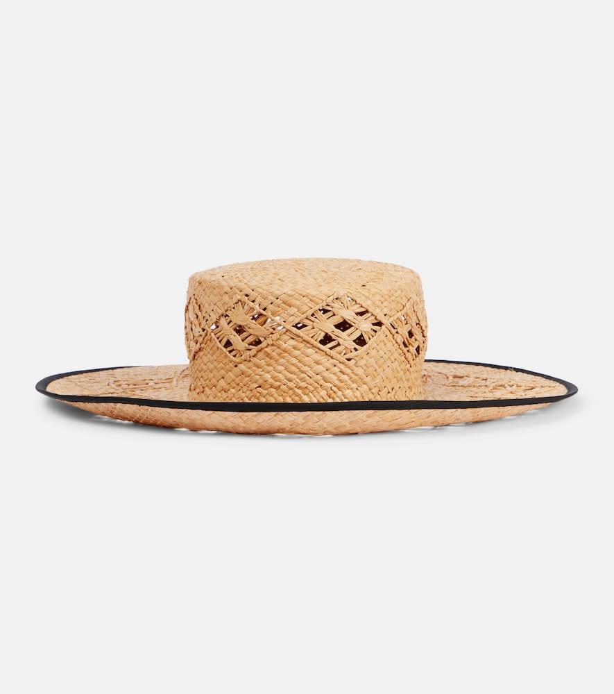 loro piana artemisia raffia sun hat