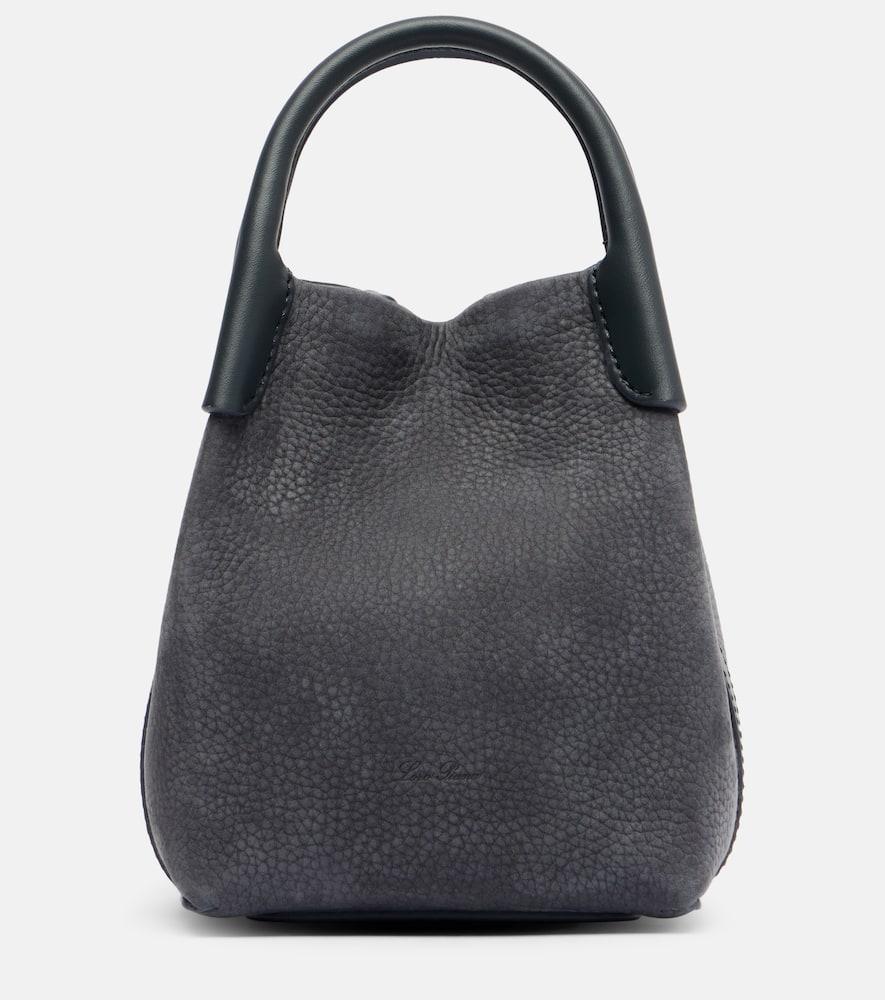 loro piana bale micro leather bucket bag