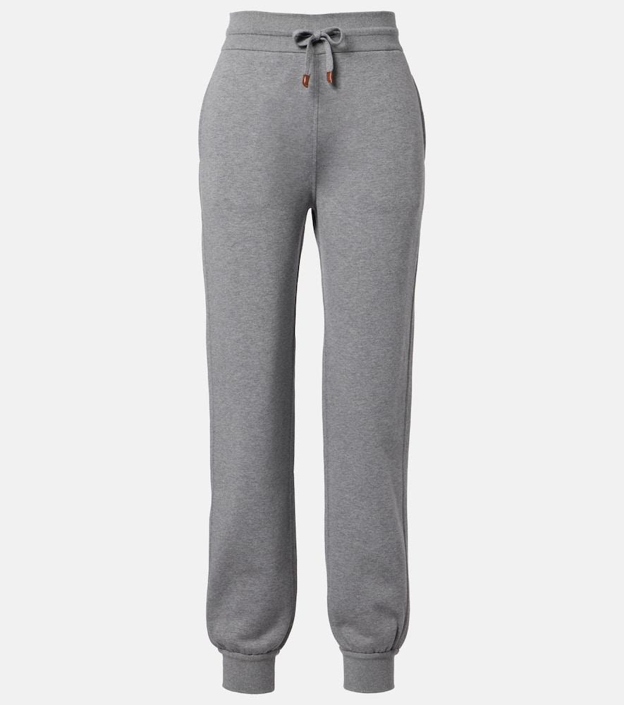 loro piana banyan cotton and cashmere sweatpants