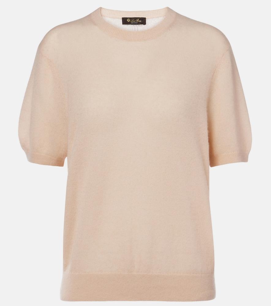 loro piana camino cashmere and silk top