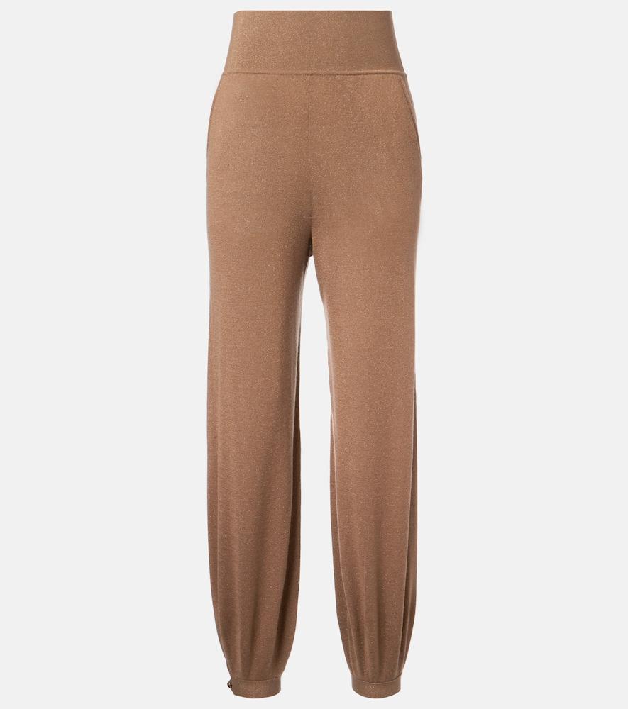 loro piana cashmere-blend sweatpants