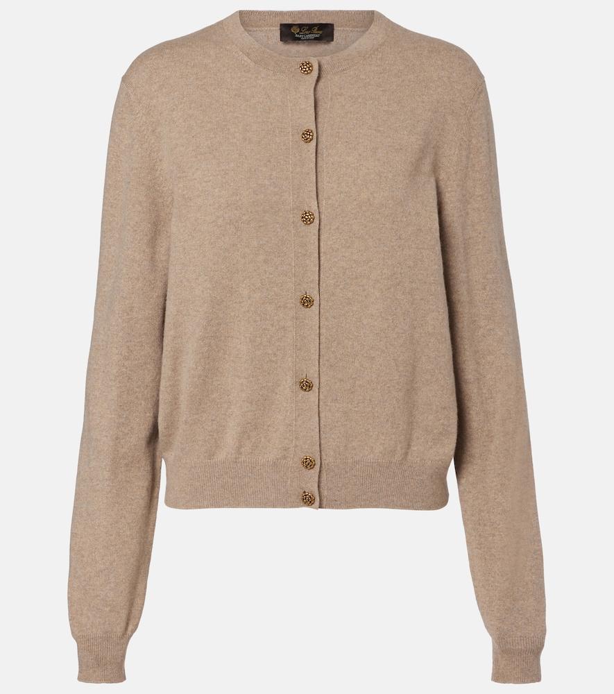 loro piana classic cashmere cardigan