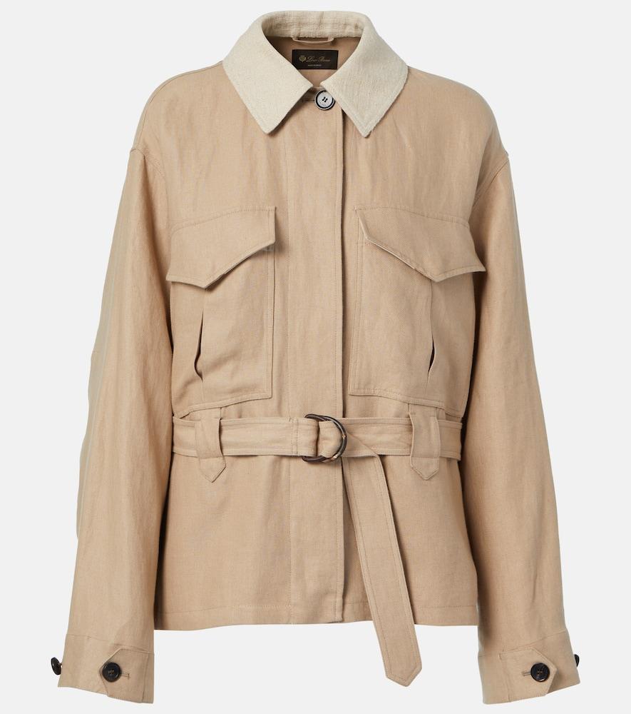 loro piana dillon linen crêpe jacket
