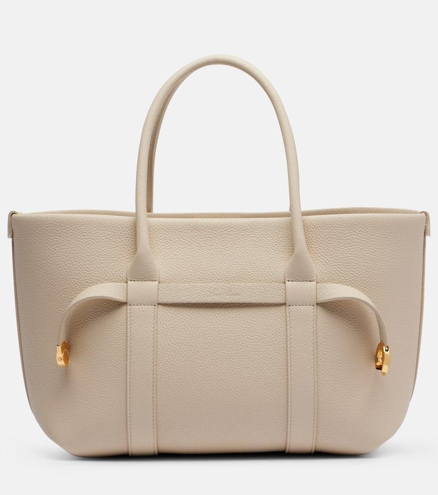 loro piana ghiera small leather shopper