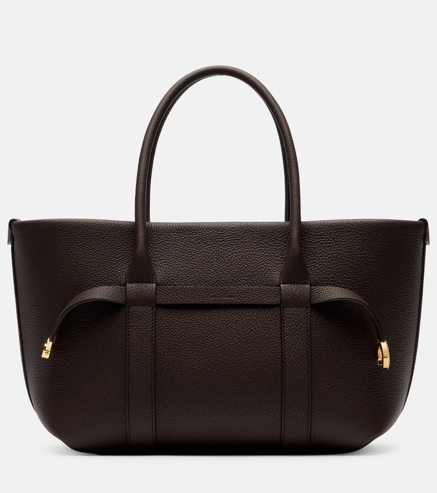 loro piana ghiera small leather shopper