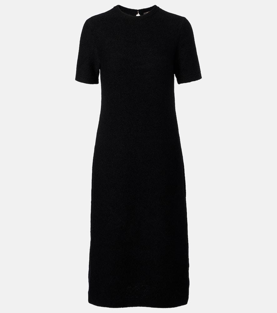 loro piana jarilla silk and cotton midi dress