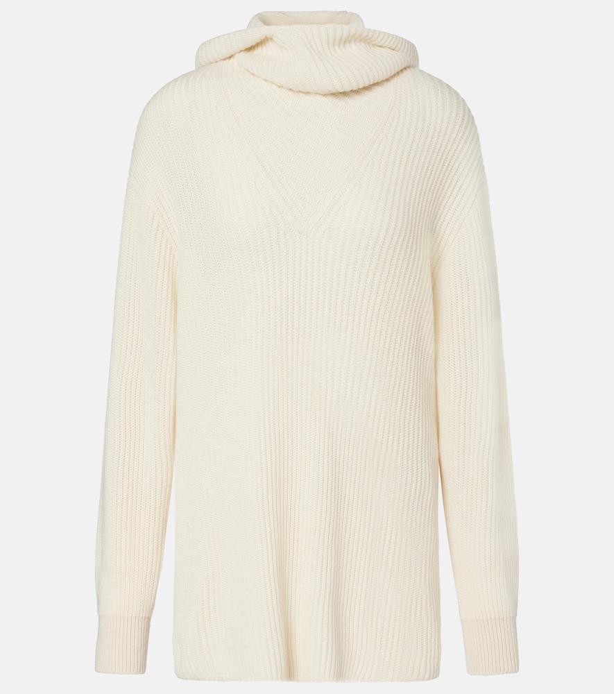 loro piana juniper hooded cashmere sweater