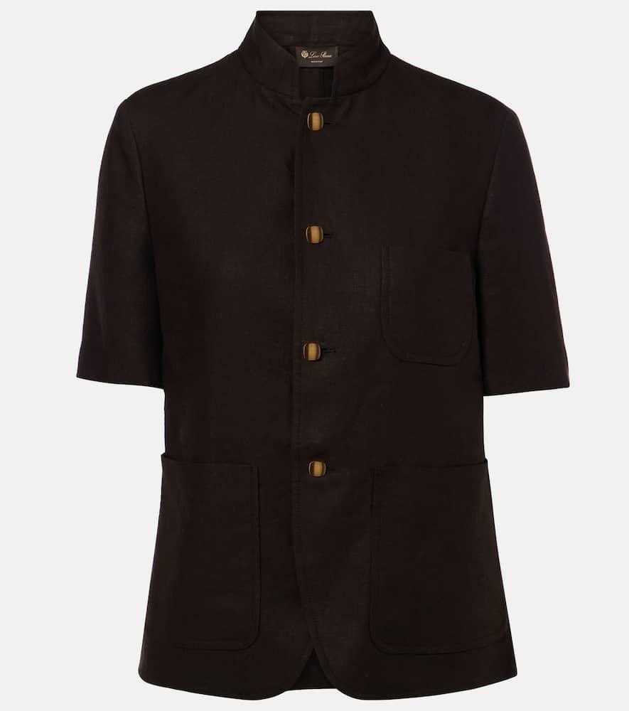 loro piana linen top