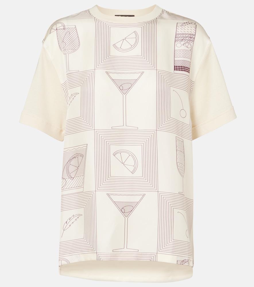 loro piana mazzorbo printed silk jersey t