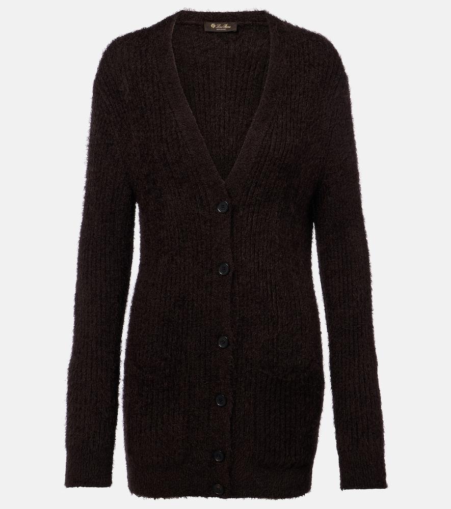loro piana silk and cashmere cardigan