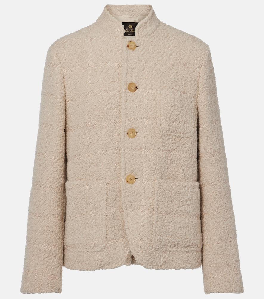 loro piana spagna mini sb bouclé wool