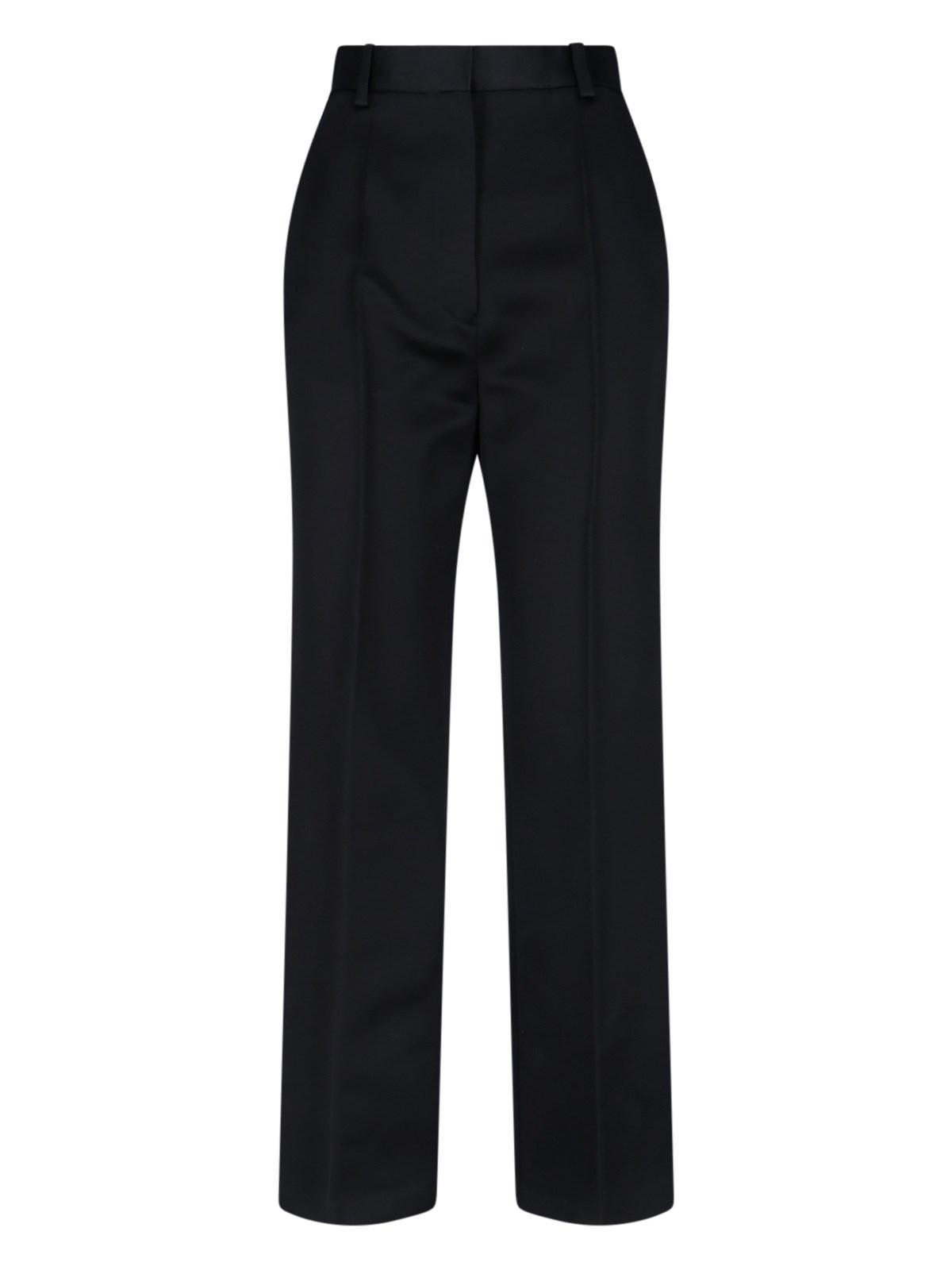 loro piana straight silk pants