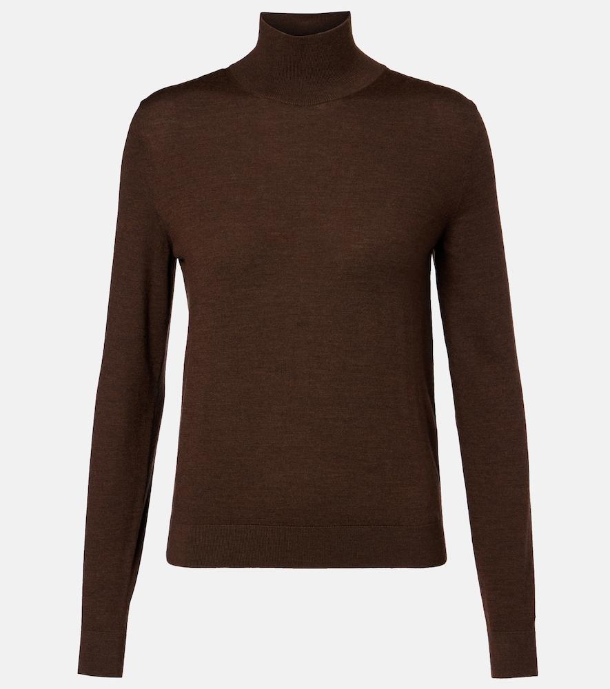 loro piana tasmanian virgin wool turtleneck sweater