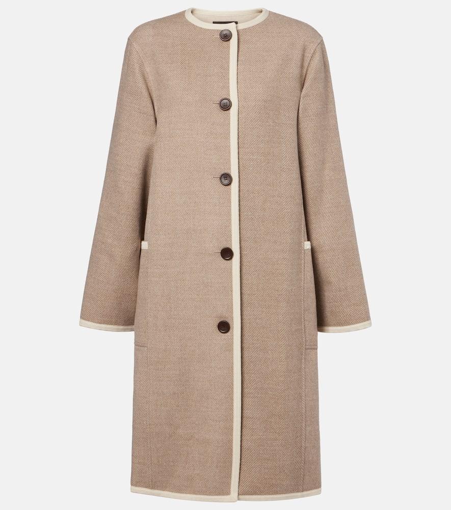 loro piana virgin wool coat