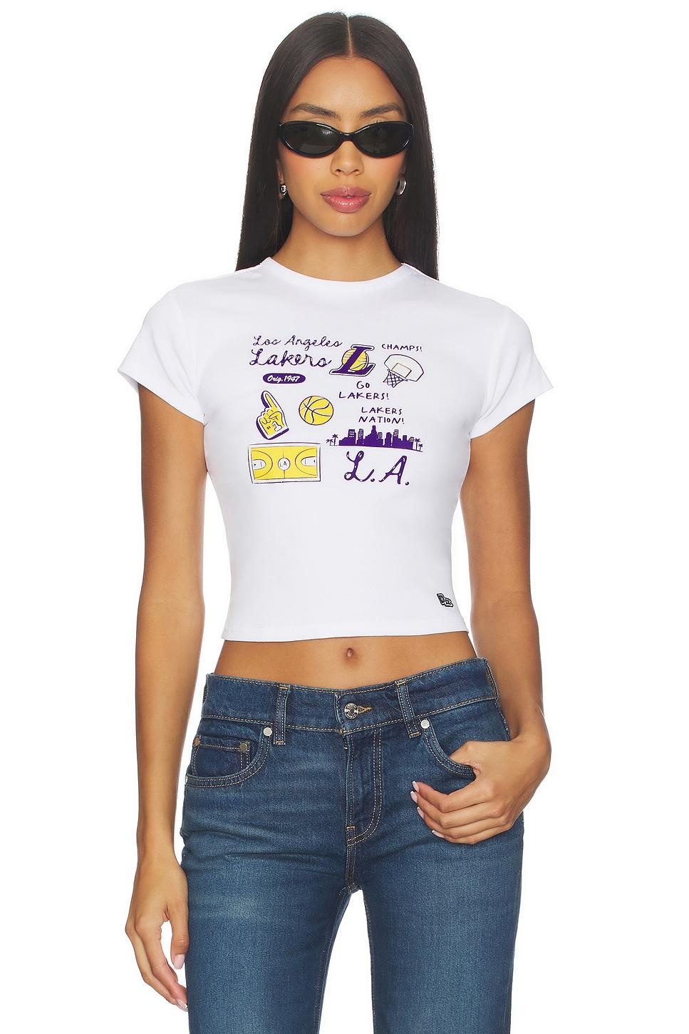 los angeles lakers baby tee