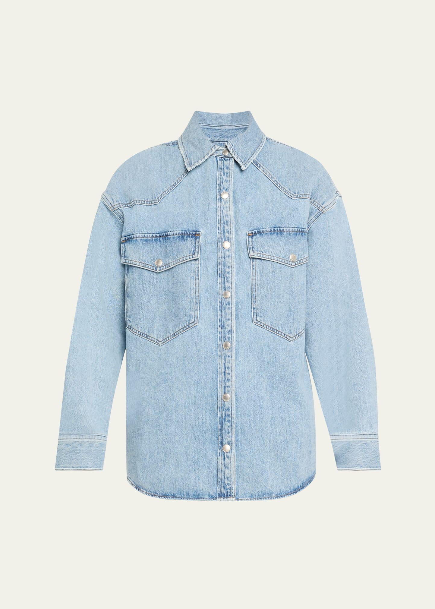 lotta long-sleeve denim shirt