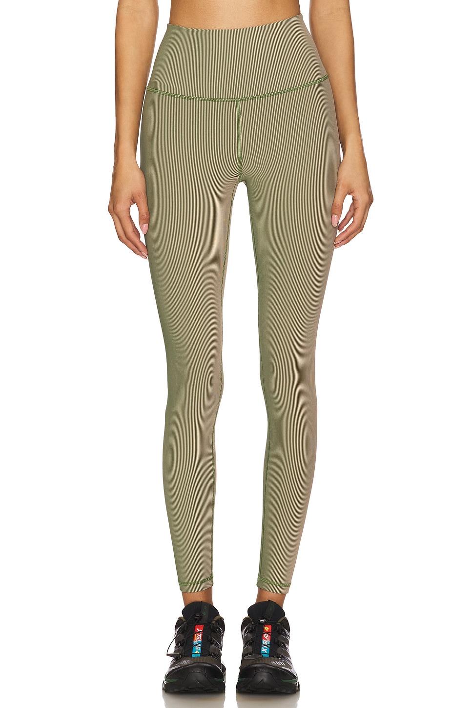 lotus 2-tone 7/8 legging