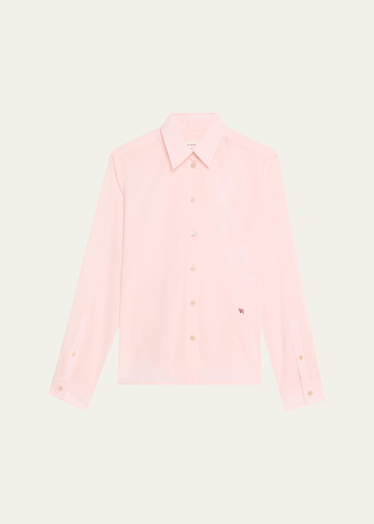 lotus button down cotton shirt