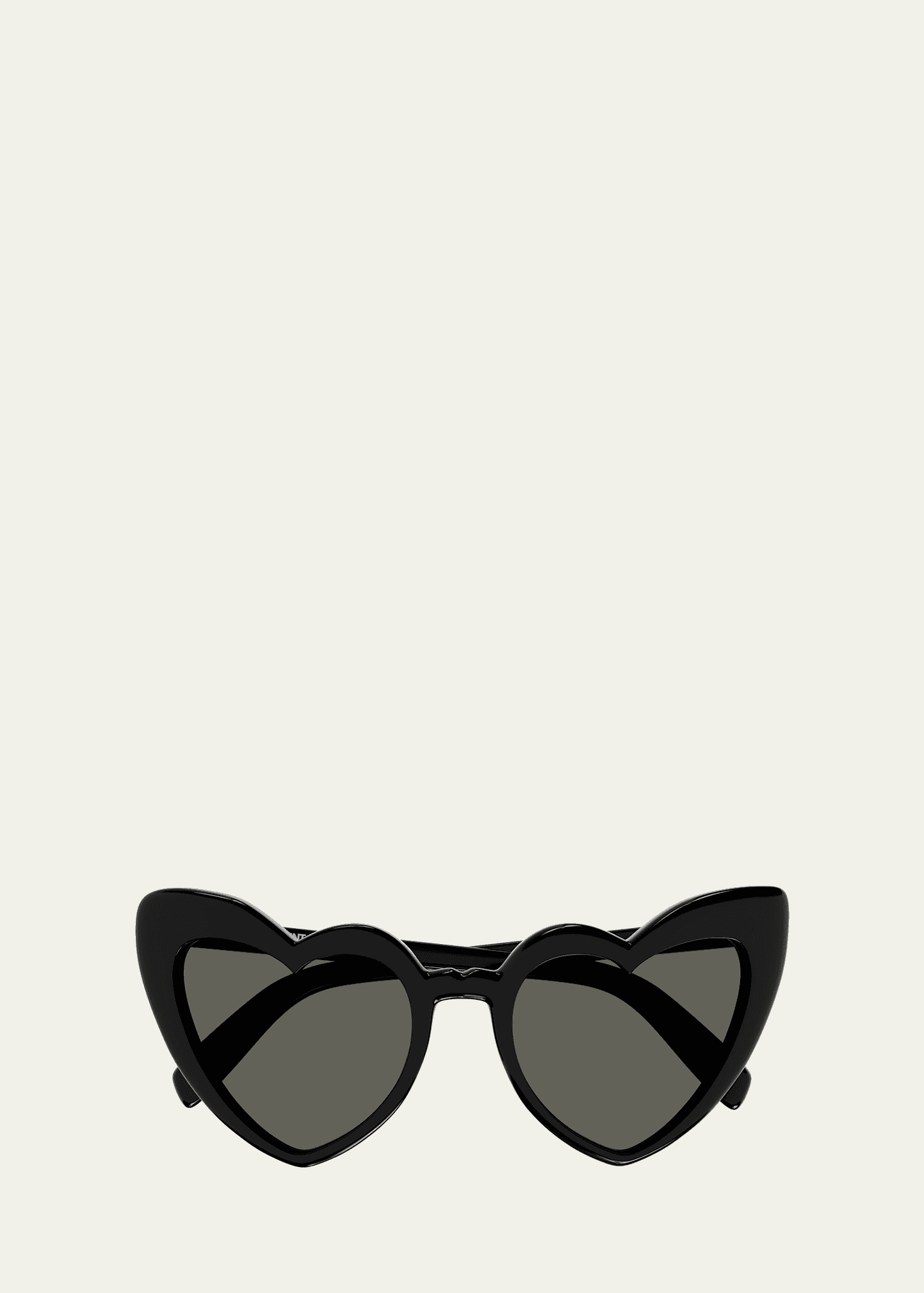 lou lou oversized heart sunglasses