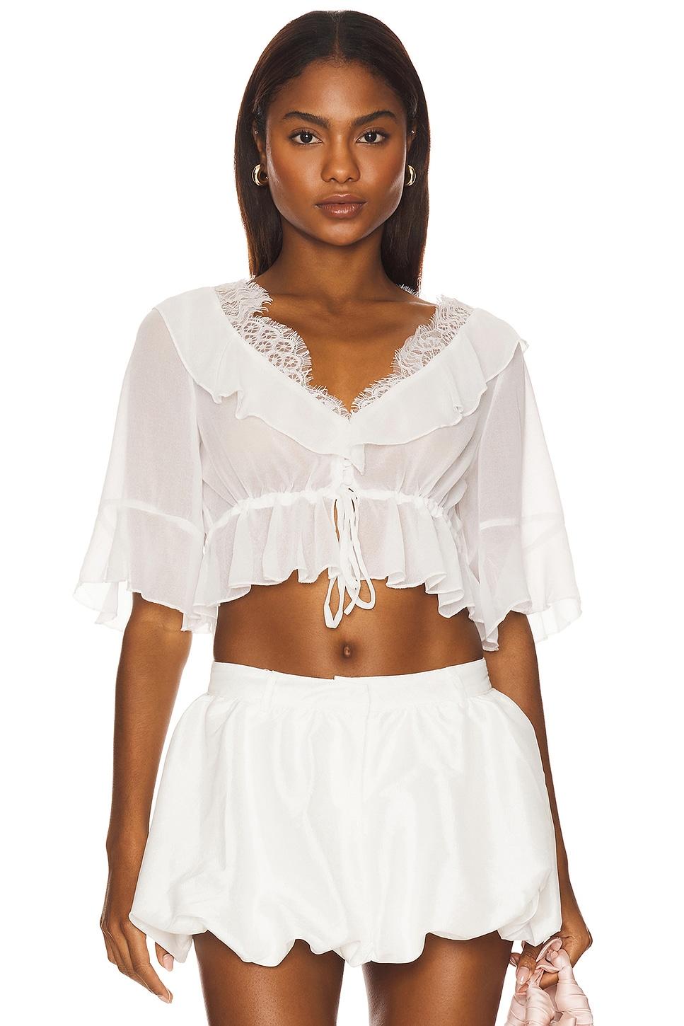 louelle lace top