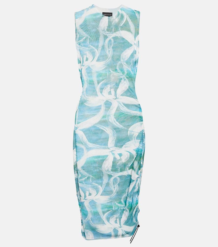 louisa ballou heatwave printed minidress